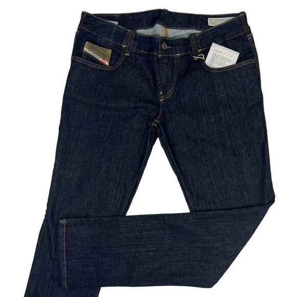 New Diesel GRUPEE Women Denim Blue Jeans Wash Stretch Super Skinny Leg US 32 /30 - Picture 1 of 14